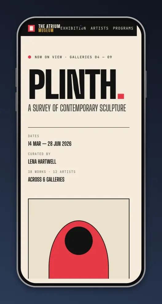 A mobile capture composed in a phone frame on a dusk gradient — made with Plures